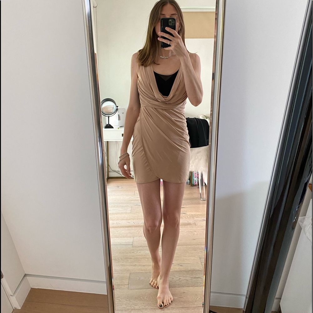 Solemio bodycon dress